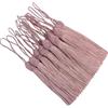 Hetuyon 20 piccoli ciondoli fatti a mano per progetti di fornitura, cucito, chiavi, ghirlande, portachiavi, borse, orecchini, gioielli e decorazioni per la casa (rosa pesca)