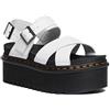 Dr. Martens Voss II Quad, Sandali Donna, White Athena, 40 EU
