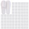 Tomotato 100 paia di pantofole usa e getta, unisex, con punta chiusa, taglia unica, per spa, vacanze, feste, ospiti, hotel e viaggi