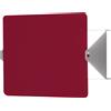 Nemo - Applique orientabile Charlotte Perriand - Rosso - metallo verniciato - Designer Charlotte Perriand