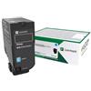 Lexmark 75B20C0 cartuccia toner 1 pz Originale Ciano