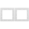 Steinbach Skimmer Zubehör Skimmerflansch S1, Bianco, 206 x 212 mm (Confezione da 2)