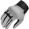 SHIMA SONIC Guanti Moto Estivi Uomo Tessile Pelle Corto Ventilato Omologati Guanto per Motocicletta Ventilata Touchscreen Motocross Protettore Rinforzato Abbigliamento Città (Uomini, Grigio, 4XL)