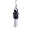 SagaSave Punta da trapano per lavorazione del legno da 2,5 mm, punte da trapano per legno per tagliaviti in legno con chiave, 1 pz