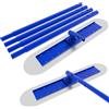 Cavabien Bull Float spatola per calcestruzzo 1200X200 mm, spatola per calcestruzzo con 4 manici, cazzuola, set di spatole per la lavorazione del calcestruzzo