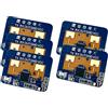 Hduacuge 5 Pz 24G MmWave HLK-LD2410C Sensore Radar di Presenza Umana Sensore Intelligente Modulo di Rilevazione del Movimento