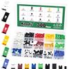 Keadic Kit assortito di 300 cappucci misti da 1,27 mm, 2,54 mm, 2,0 mm, tappo per corto circuito, mini micro ponticello per tecnologia elettronica Arduino fai da te
