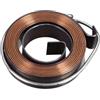 WWANBGIA Molla di ritorno della penna for trapano a colonna da 1 pezzo - Gruppo bobina in acciaio for molle durevole for trapano a colonna e aspirapolvere(1540mm 55x12x0.7mm)