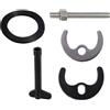 SagaSave Kit di Montaggio per Rubinetto - Strumento di Fissaggio per Lavabo e Cucina, Staffa Monoblocco e Doppio Foro
