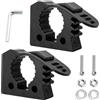 SLIAXINT 2 Pcs Supporto per Pala, Staffa di Montaggio con Morsetto in Gomma | Sgancio Rapido Adatta A Manici, per Utensili di Diametro 3 cm A 4 cm, per Camion UTV, ATV Fuoristrada