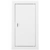 FEINZ Sportello di Ispezione 20x40 cm in Metallo Bianco con Chiusura a Scatto, Botola di Ispezione per Parete e Soffitto, Pannello di Accesso in Acciaio Verniciato a Polvere Robusto