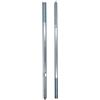 SKIR'CO (2 pz) Bulloni a gancio zincati M10 x 250 mm, Viti a tassello a doppia filettatura, Bulloni a doppia testa