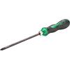TopHomer Cacciavite regolabile 2 in 1, 6 x 180 mm intagliato Phillips cacciavite intercambiabile con punte magnetiche e foro di forza per la riparazione dello strumento