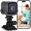 HOTUT Telecamera Wi-Fi Interno, Telecamera di Sicurezza per Interni, Tracciamento del Movimento, Visione Notturna, Notifiche in Tempo Reale, Storage su Cloud, Audio a 2 Vie, 2.4GHz