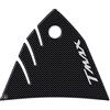 labelbike - Adesivo 3D Moto Codino Protezione e Decorazione in Resina compatibile con Yamaha Tmax 530 - Carbonio Argento