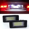 MuChangZi 2 luci per targa auto, 24 LED, 4014SMD, 12 V, per A/UDI A1 A4(D8) 4D/5D A5/S5 Sportback A6/S6 A7 5D Sportback Q5 TT TTS TTRS V/W Passat 5D R36