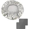 Mikiuly Parasole per Volante, 50 cm Coprivolante per Auto Universale Protezione UV, Copertura Parasole Anti Riscaldamento, Coprivolante Ripara il Volante dal Sole, per Tutte Le Auto