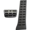 HXVGEGKPYK Freno Pedali Pedale per Kia per Sportage NQ5 2022 2023 2024 AT Poggiapiedi Accessori Interni Set Pedali in Acciaio Inox(2PC AT Black)