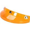 Kodxylytix Visiera per casco a 3 bottoni per caschi con 3 bottoni, parti trasparenti arancioni, 20 x 10 x 5,5 cm