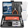 MAIKEHIGH Kit Riparazione Pneumatici Tubeless, 57 Pezzi Flat Tyre Riparazione Riparazione per Macchina, Motocicletta, ATV, Camion, Trattore (Nero)