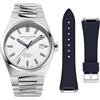 Frederique Constant Analogico FC-303S3NH26B, argento, Bracciale