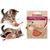Flamingo Giochi per gatti - Jups uccello marrone/arancione - Marrone/Arancione - 3 x 15 x 7,3 cm