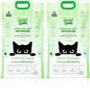 Animal House Toilet Time, 15L Lettiera in Cristalli di Silicio per Gatti, Antistatica e Sicura, Priva di Polvere, Ultra Assorbente, Trattiene gli Odori 6.2-6.4Kg (Aloe, 15L) (Confezione da 2)