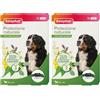 Beaphar Protezione Naturale, Collare Scudo Regolabile per Cane Grande, con Olio di Neem, Fino a 3 Mesi di Protezione, 80 cm (Confezione da 2)
