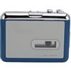 Tomantery Lettore di Cassette Portatile Bluetooth con Indicatore LED per Viaggi All'aperto in Casa, Convertitore da Cassetta BT a MP3 per Anziani, Materiale ABS