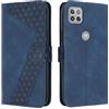 OKZone Cover per Motorola Moto G 5G/One 5G Ace/One 5G UW Ace, Custodia a Libro in Pelle Protettiva Folio Portafoglio con Chiusura Magnetica e Slot per Carte Wallet Case Flip Cover (Blu)
