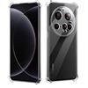 GIOPUEY Cover Compatibile con Xiaomi 15 Ultra, TPU Ultrasottile HD Case, Protezione del Cuscino d'Aria - Trasparente