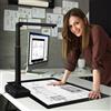 JOSBY Scanner per libri di grande formato A2, scanner con fotocamera ad altezza regolabile, risoluzione fino a 23 MP, lisciatura e scansione automatica di doppie pagine di libri, riconoscimento testo OCR