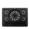 Noua Aries Base di Raffreddamento Rainbow per PC Portatile, Ventola da 140mm per Laptop da Gioco per Notebook da 15,6'' Pollici, Supporto PC con 5 Atezze Regolabili, 2 Porte USB 2.0, Supporto Telefono