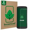 ScreenLeaf 2 Pezzi Pellicola protettiva per Zebra TC22 / TC27 [Proteggi Schermo Sostenibili, Clear, Antigraffio]