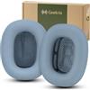 GEEKRIA Cuscinetti auricolari di ricambio in tessuto mesh comodo Geekria, compatibili con Apple AirPods MAX (A2096), AirPods MAX2 (A3184), cuffie, cuscinetti (Blu)