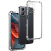 REY Cover in Gel TPU Anti-Shock per Motorola Moto G34 5G, Morbido Silicone Custodie Protettivo Case, Anti-Scratch, Protettiva Sottile Back Cover