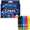 PcStore Cartucce Compatibili Epson 29XL (5 Pezzi: 2 Nero T2991 + Ciano + Magenta + Giallo) per XP-235 XP-245 XP-255 XP-330 XP-332 XP-335 XP-342 XP-345 XP-430 XP-432 XP-435 XP-442 XP-445