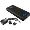 XTPower - Accumulatore di Energia Include Alimentatore (XT-20000QC3-PA) - Moderna DC + USB QC3 Batteria con 20400 mAh per Tablet Laptop iPhone Galaxy (20100mAh / 2xUSB, QC3, 12V - 24V 65W)