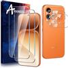 Anoowkoa 2+2 Pezzi Vetro Temperato per Honor 600 5G + Fotocamera Pellicola Protettiva,Protezione Schermo Anti Graffio Ultra Resistente
