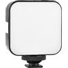Beelooom 1 PCS LED Video Light Dimmerabile 6500K Fill Panel Lamp per Fotocamera Smartphone Laptop