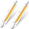 DafuDaGui Lampadina LED R7S 78 mm dimmerabile 10 W, equivalente a lampadina alogena da 100 W, 1000 lm, bianco naturale 4000 K, CRI>85, senza sfarfallio, illuminazione a 360°, per soggiorno, camera da