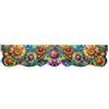 emmevi Tappeto Cucina Gomma Pvc Stampa HD Mosaico Floreale Girasole Antimacchia Lavabile 50x240 cm