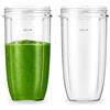 Feilifan Confezione da 2 Bicchieri da 32 oz di Ricambio per Nutribullet 600 W e 900 W, Compatibili con NutriBullet Lame dell'Estrattore