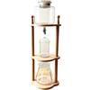 cdpdmai Cold Brew Drip Tower, Macchina per caffè Freddo Cold Brew Dripper Pot Cold-Dripper Coffee Tower Macchina, Macchine per caffè Freddo Manuali con Tecnologia Slow Drip, per Uffici Domestici E Caf(Size:A)
