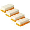 vhbw 4x filtro a pieghe piatte compatibile con Flex VCE 44 L AC, 44 H AC, 33 M AC, 33 L MC, 33 L AC aspirapolvere - Filtro aria raffreddamento motore