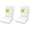 Close Pop-In - 2 Rotoli da 80 salviettine monouso biodegradabili, 30 mesi, colore: Bianco (Confezione da 2)