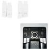 Generico Pulsante posteriore di ricambio per Anbernic RG406V / RG405V / RG40XXV Palmare Console L1 / L2 / R1 / R2 spalla Bottoni Parti di riparazione (White)