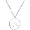Sofia Milani - Collana da Donna in Argento 925 - Ciondolo a Montagna - 50270