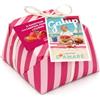 Galup Panettone d'Amare 750g con Lamponi, Fragole e Ciliegie - Ideale per l'Estate - Ricetta Fresca con Frutta Rossa - Lievitazione Naturale