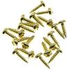 Dopro 20 viti in acciaio inox American # 2 x 1/4 Phillips Head Truss Rod Cover Viti per chitarra Truss Rod Cover Vite per USA Les Paul/Epiphone Les Paul LP/SG